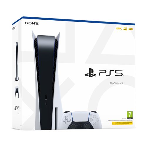 Playstation5 (PS5) gépcsomag CFI-1216A (használt, 6 hónap jótállás)