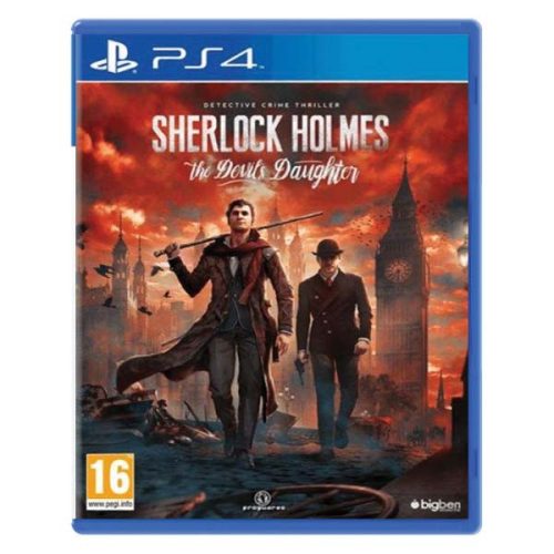 Sherlock Holmes The Devils Daughter PS4 (haszált, karcmentes)