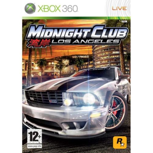 Midnight Club: Los Angeles  Xbox 360 (használt, karcmentes)