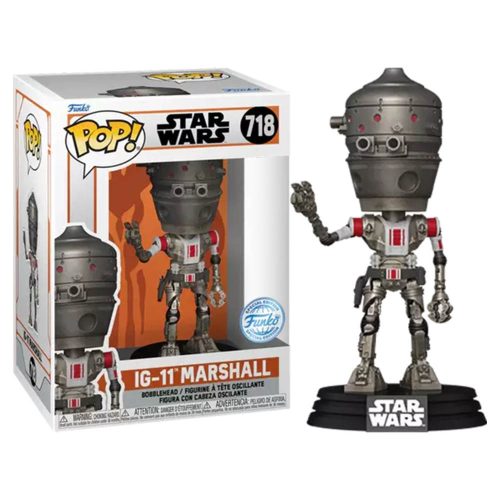 Funko POP! Star Wars: The Mandalorian S10 - IG-11 (Marshall) figura #718