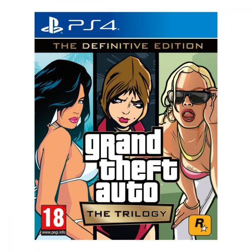 Grand Theft Auto: The Trilogy – The Definitive Edition (GTA Trilogy) PS4 (használt karcmentes)