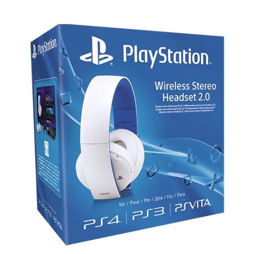 Sony Wireless Stereo Headset 2 0 7 1 Virtual Surround Ps4 Fehér Mai