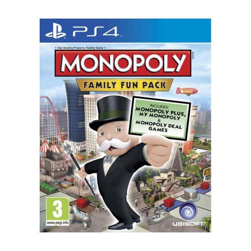 Monopoly Family Fun Pack PS4 (használt, karcmentes)