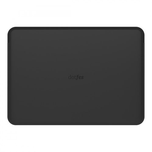 dotfes L03 Szintetikus bőr, prémium hordtáska Macbook Pro 15coll mérethez (fekete)