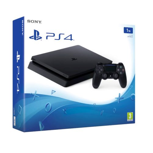 Playstation 4 (PS4) Slim 1 TB (használt, 6 hónap jótállás)