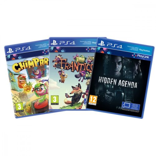 Chimparty, Frantics, Hidden Agenda PS4 1- Bundle csomag