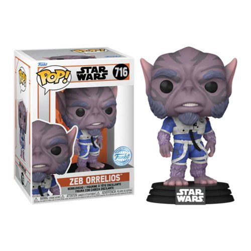 Funko POP! Star Wars: The Mandalorian S10 - Zeb Orrelios figura #716