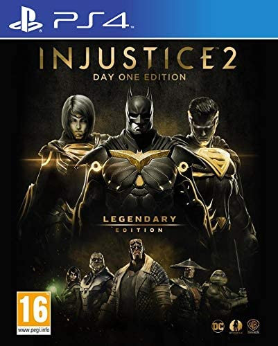 Injustice 2 Legendary Edition PS4 (Fémtok,használt, karcmentes)