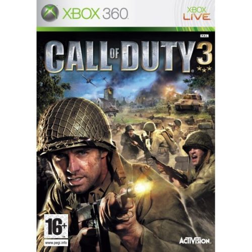 Call of Duty 3 Xbox 360 (Német,használt, karcmentes)