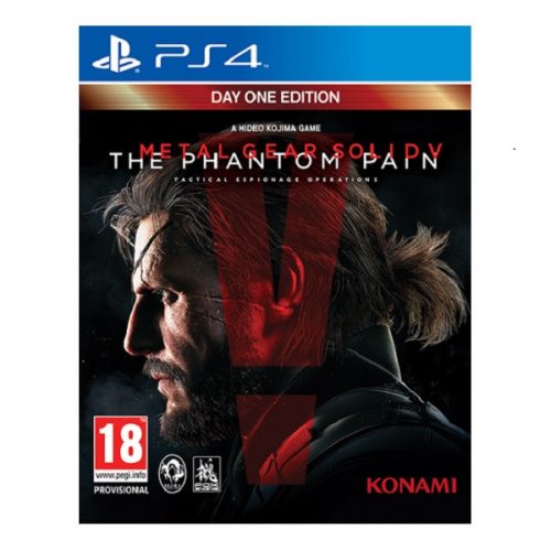 Metal Gear Solid 5 (MGS V) The Phantom Pain PS4 (használt, karcmentes, fémtokos kiadás)