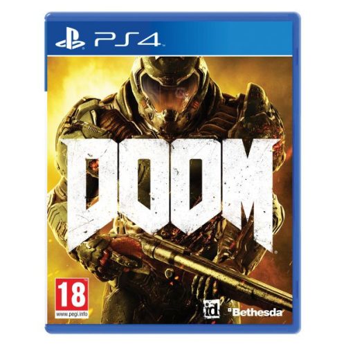 Doom PS4 (Fémtok-használt,karcmentes)