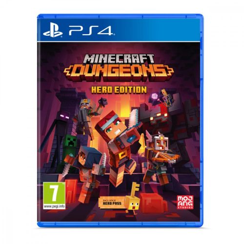 Minecraft Dungeons Hero Edition PS4 (használt, karcmentes)