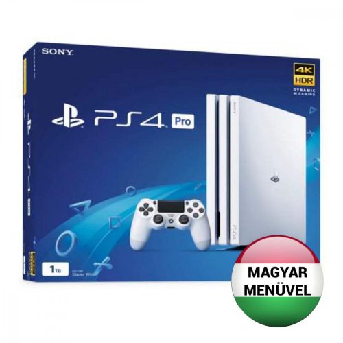 Playstation 4 PRO 1 TB (PS4 Pro) 7216B (használt, 6 hónap jótállás) Fehér