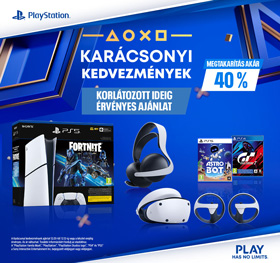 Playstation karácsonyi kedvezmények